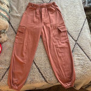 Wild Fable Pink Cargo Pants Size S